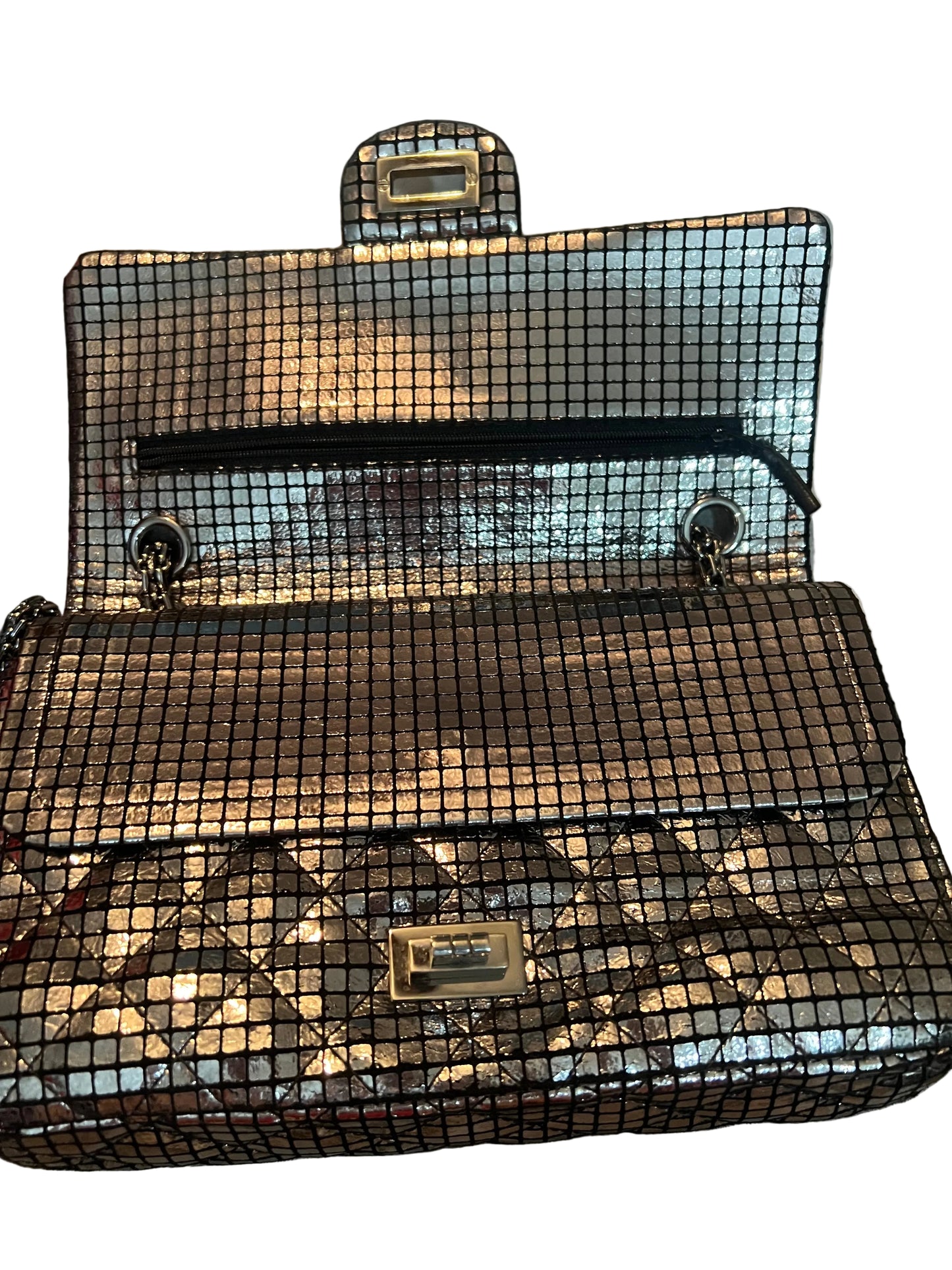 Chanel Metallic Mirror Reissue 225 Double Flap
