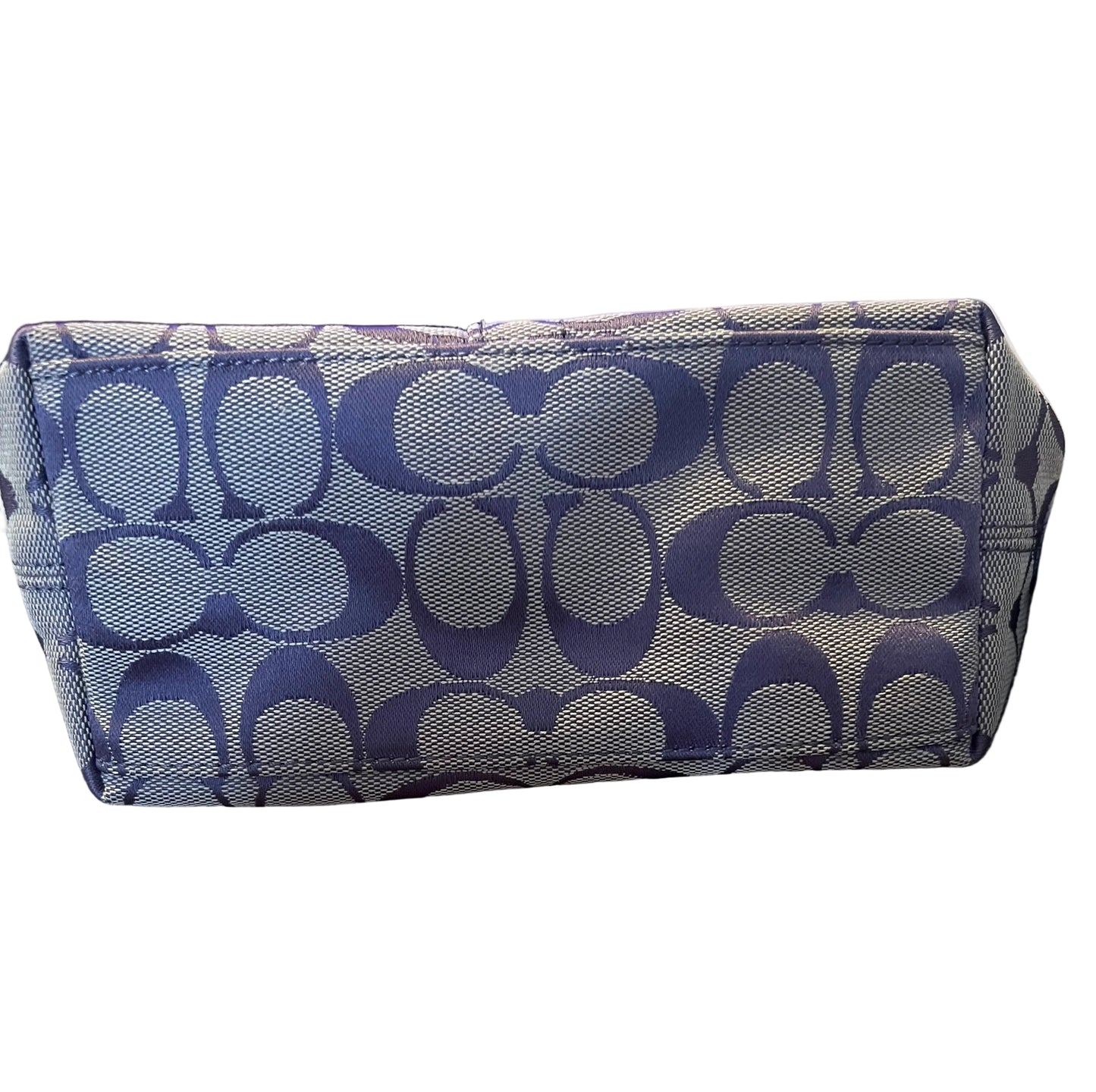 Coach Purple Canvas Mini Shoulder