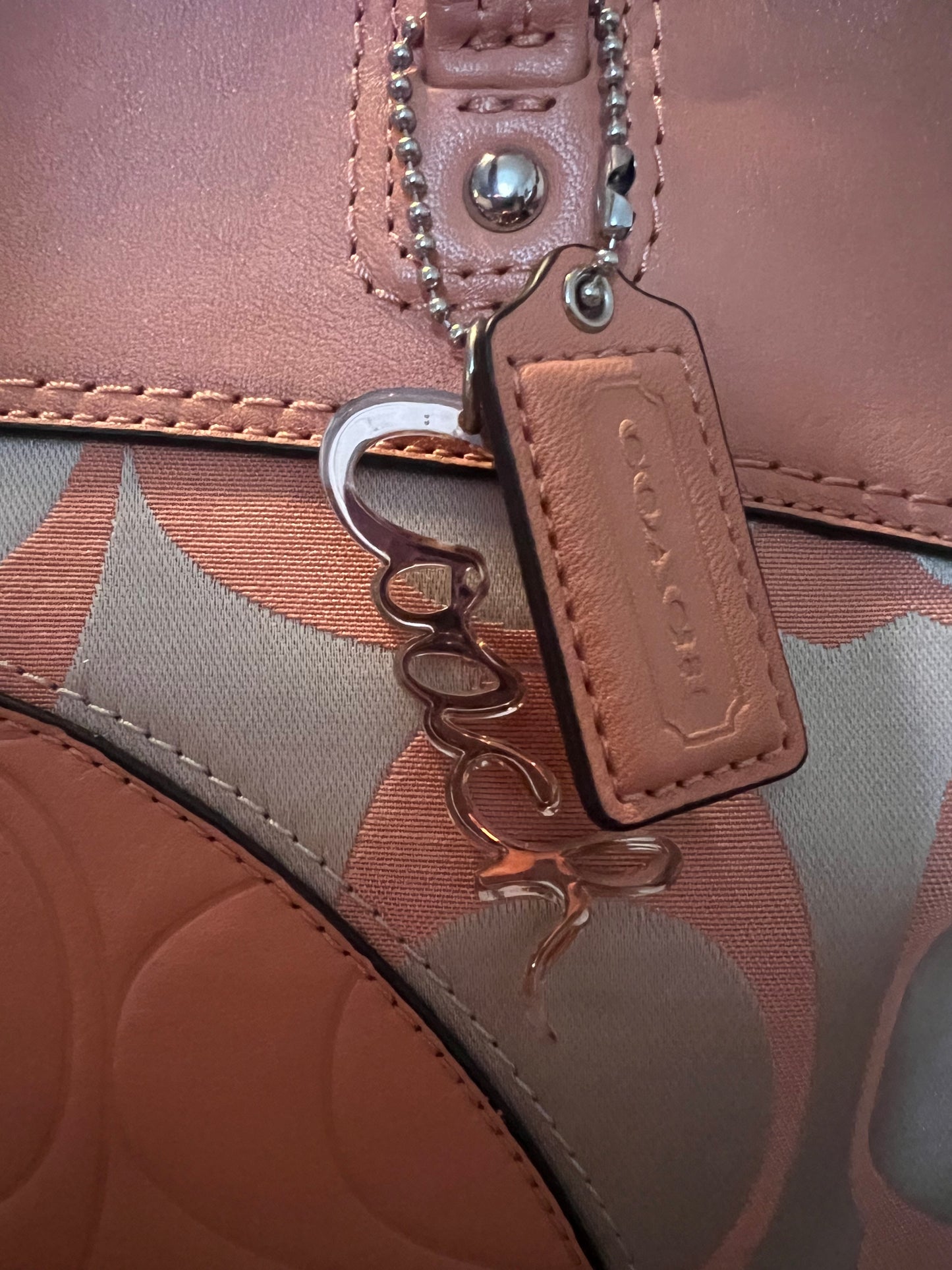 Coach Laura Signature Tote