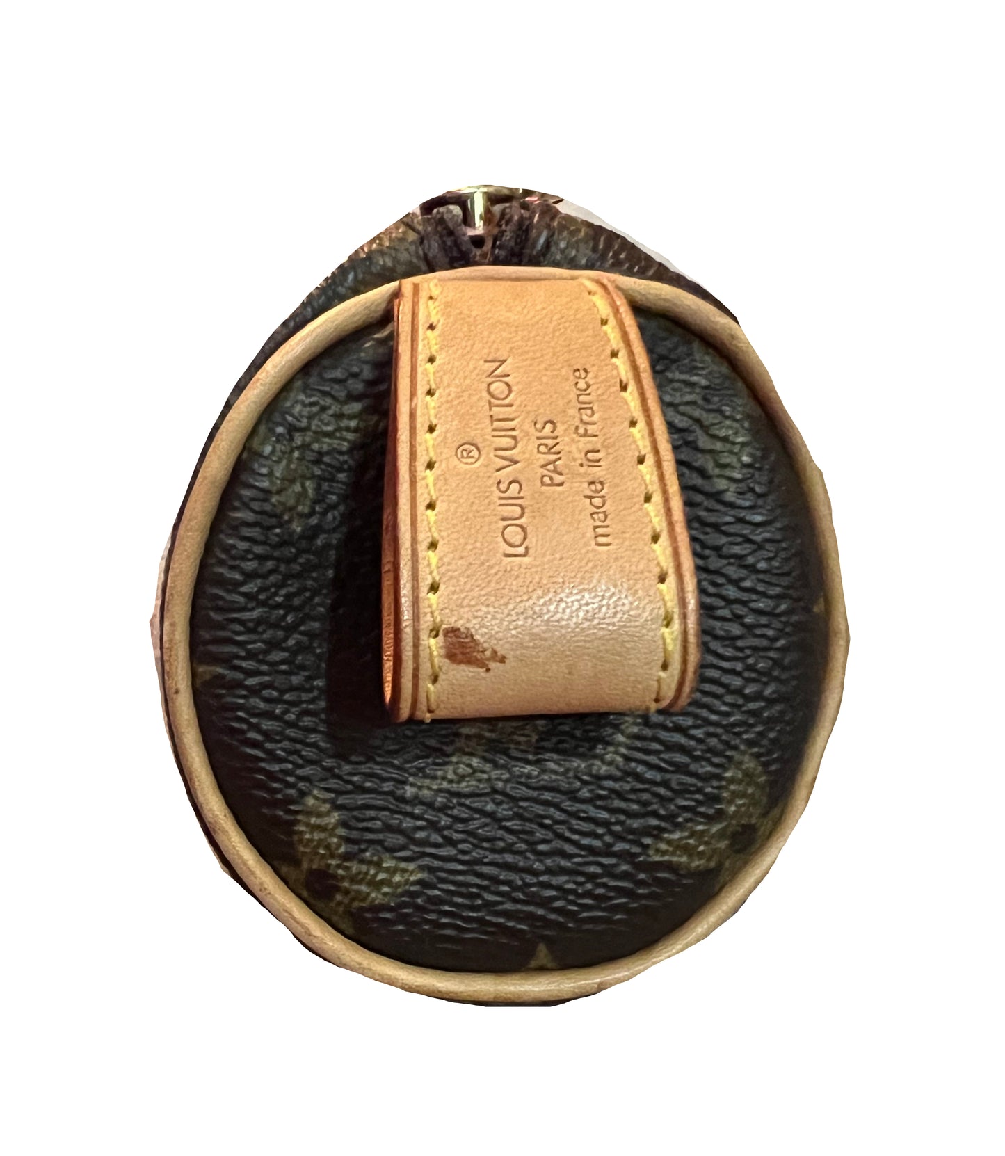 Louis Vuitton Monogram Trousse Ronde Pencil Case