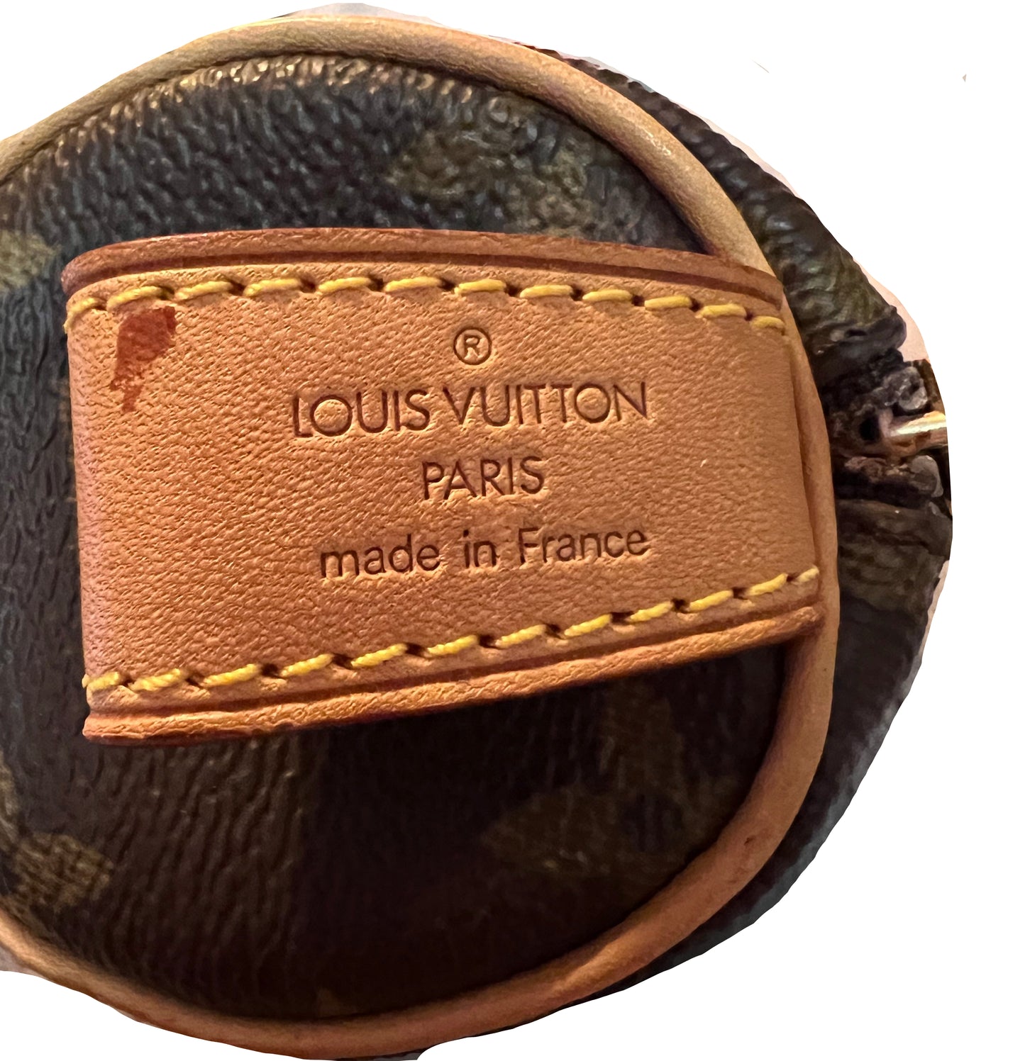 Louis Vuitton Monogram Trousse Ronde Pencil Case