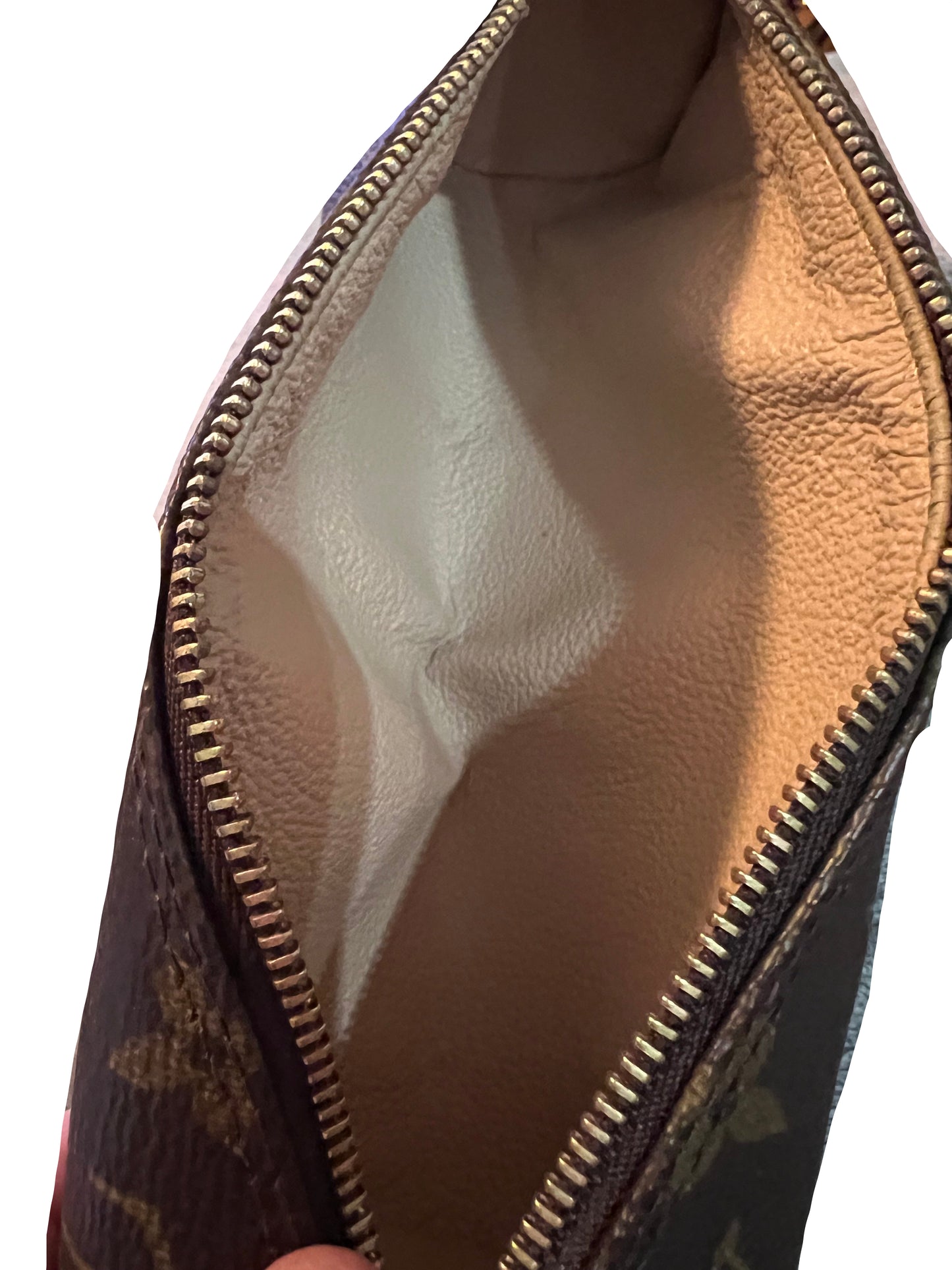 Louis Vuitton Monogram Trousse Ronde Pencil Case
