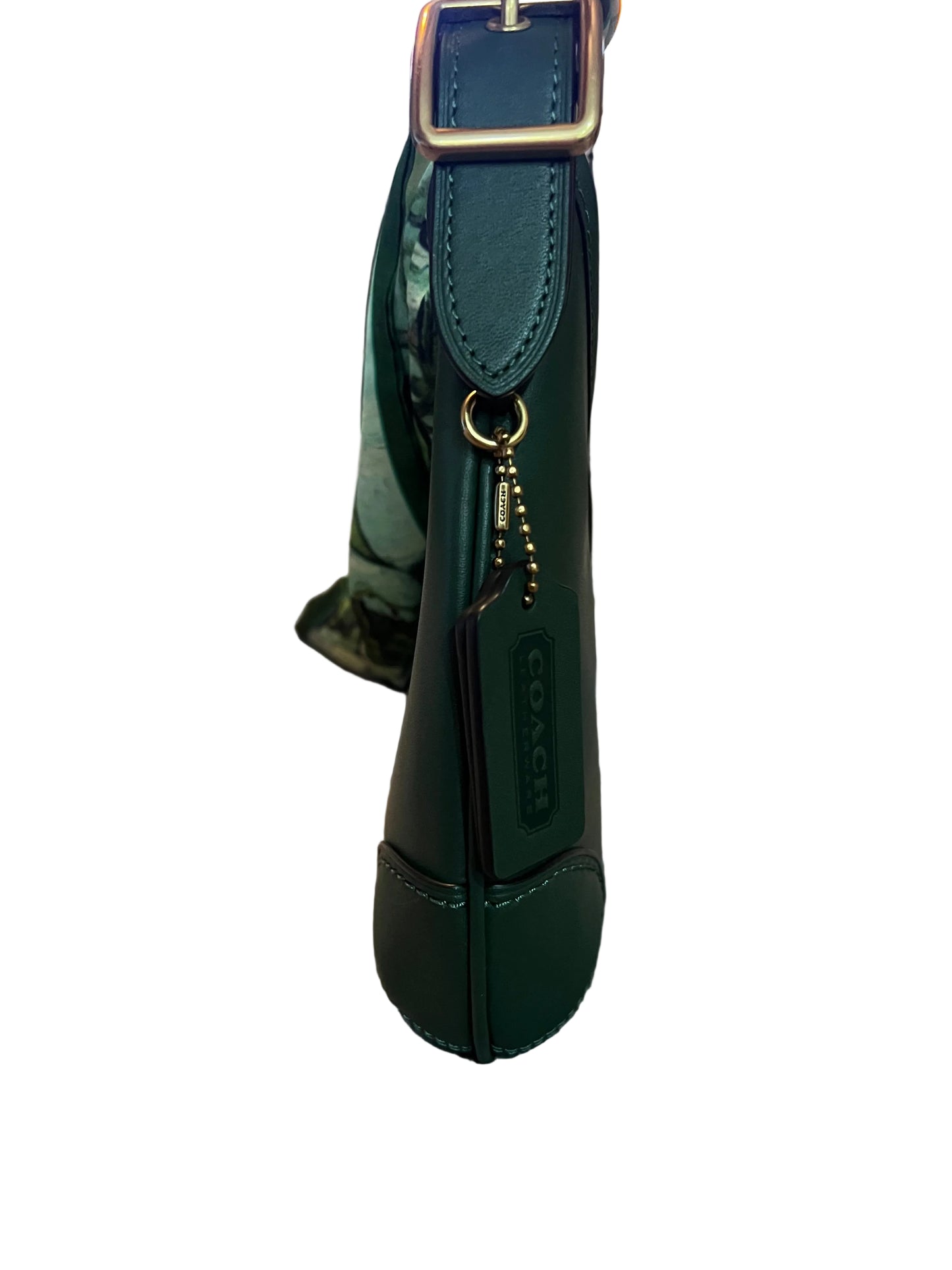 Coach Green Leather Hampton