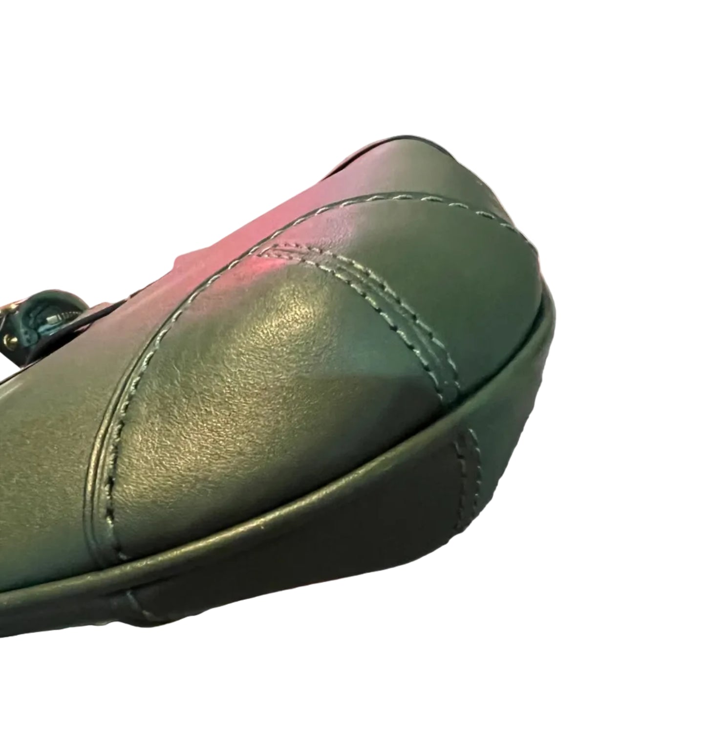 Coach Green Leather Hampton