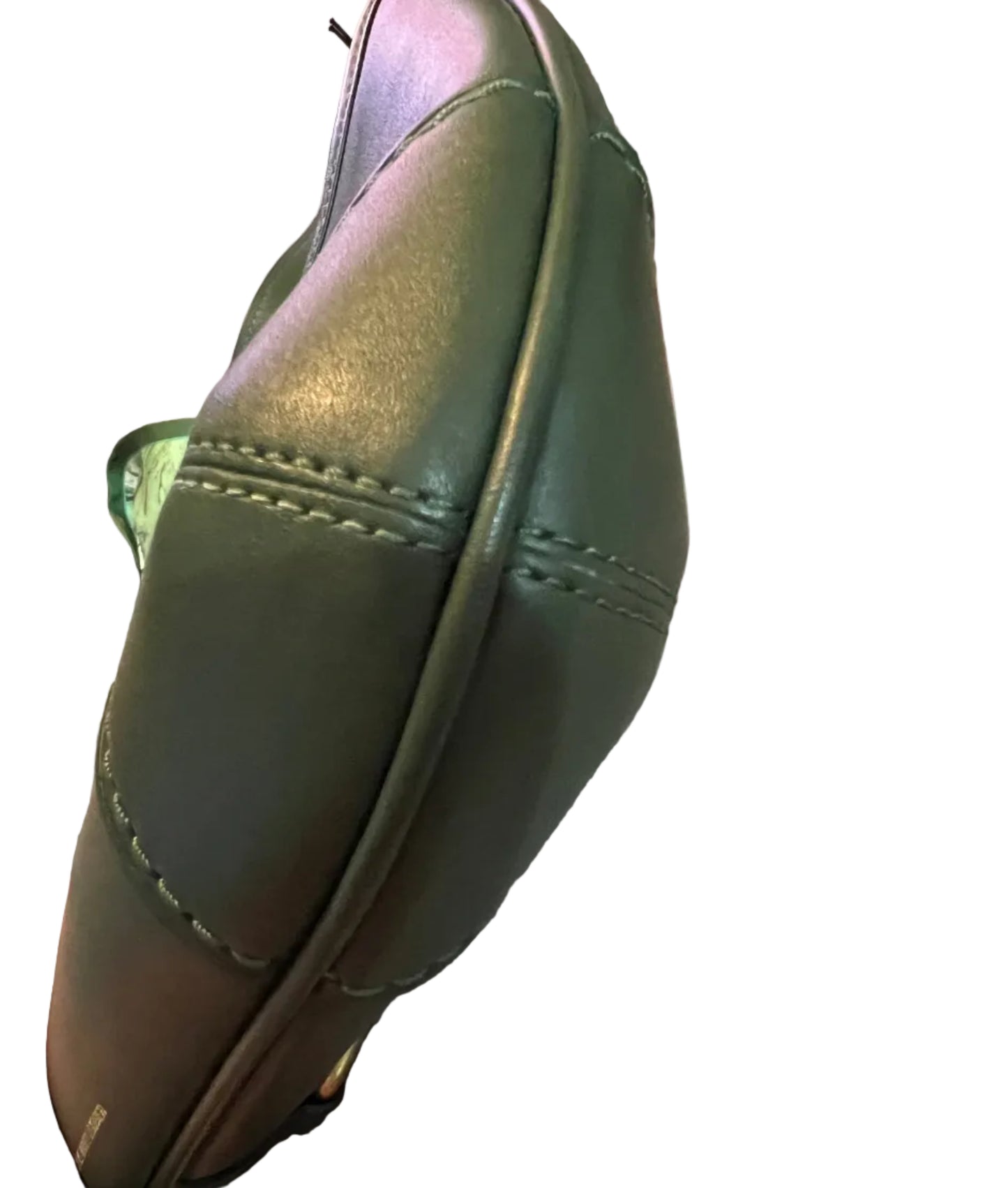 Coach Green Leather Hampton