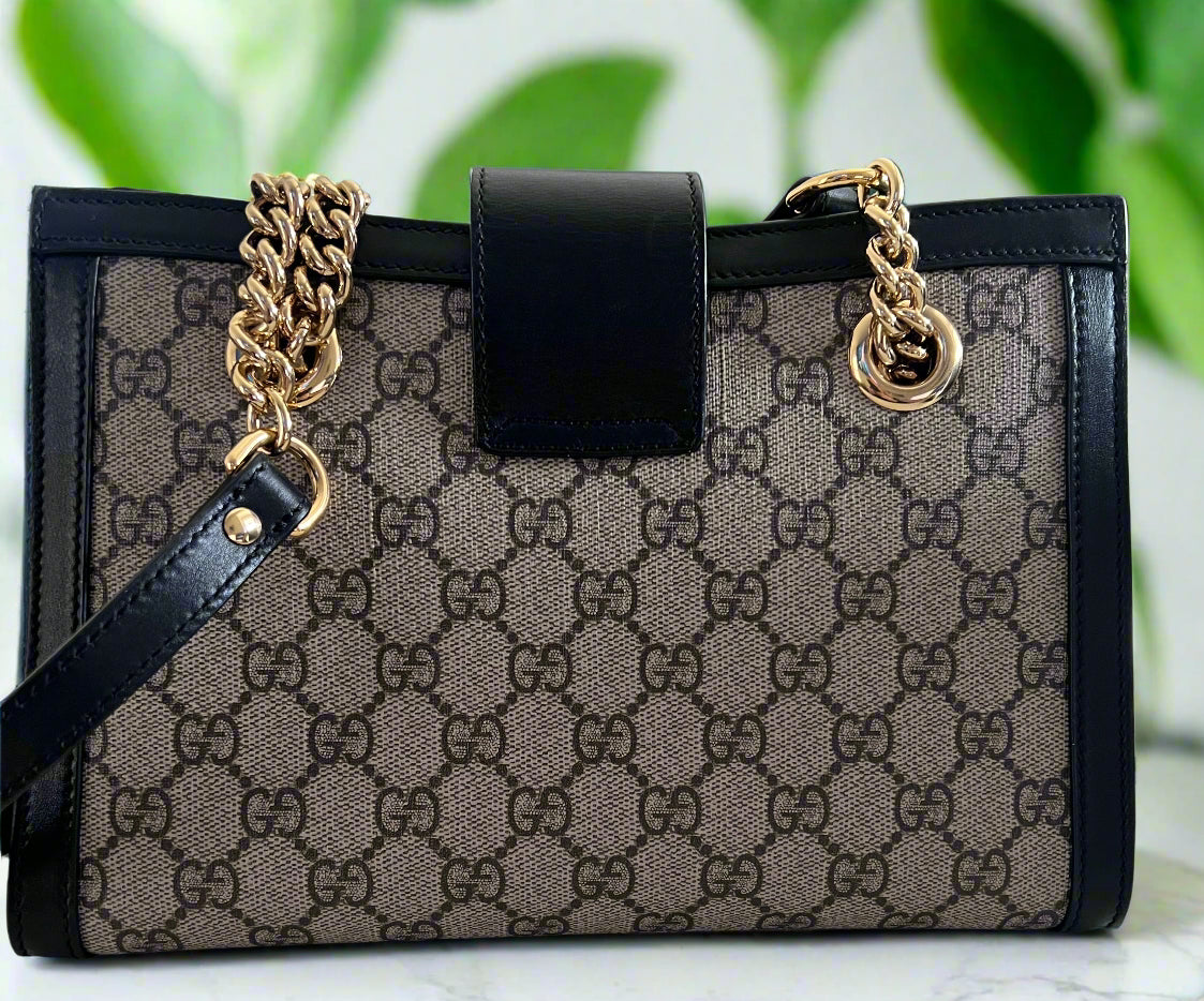 Gucci GG Monogram Small Padlock Bag