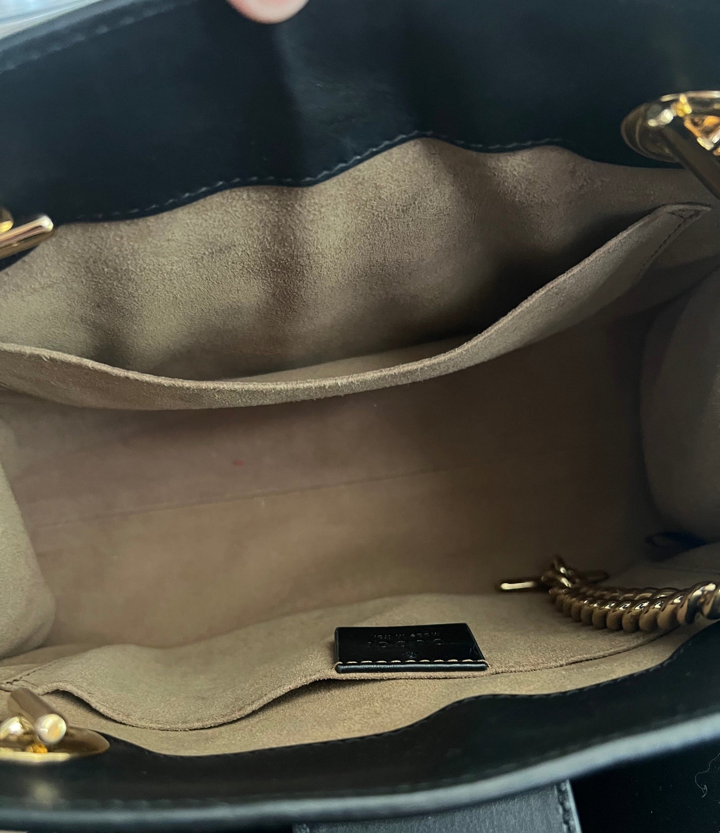 Gucci GG Monogram Small Padlock Bag