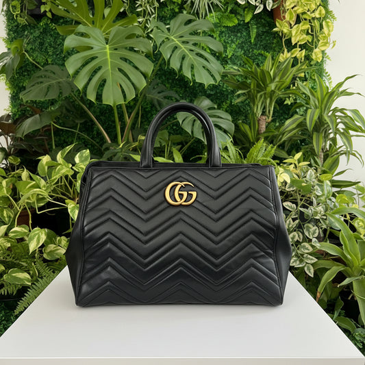 Gucci Marmont Leather Tote