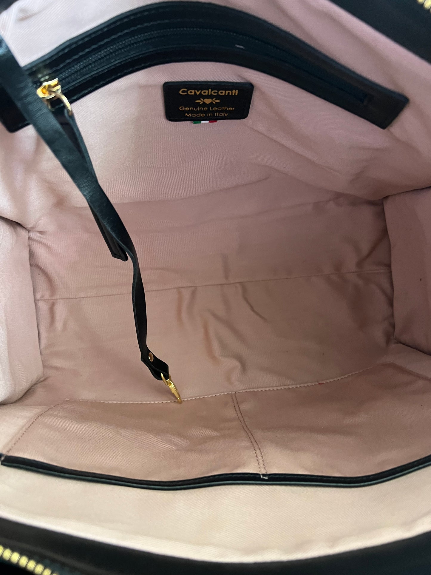 Cavalcanti Leather and Hairon Leopard Tote