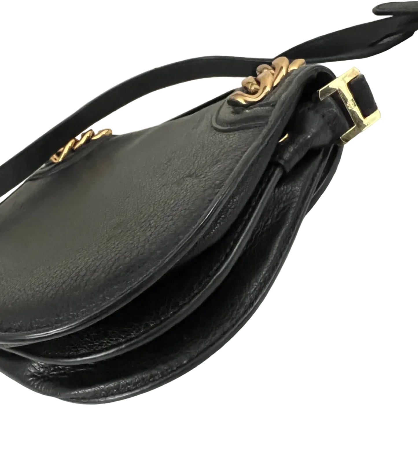 MCM Tricia Leather Chain Shoulder Bag