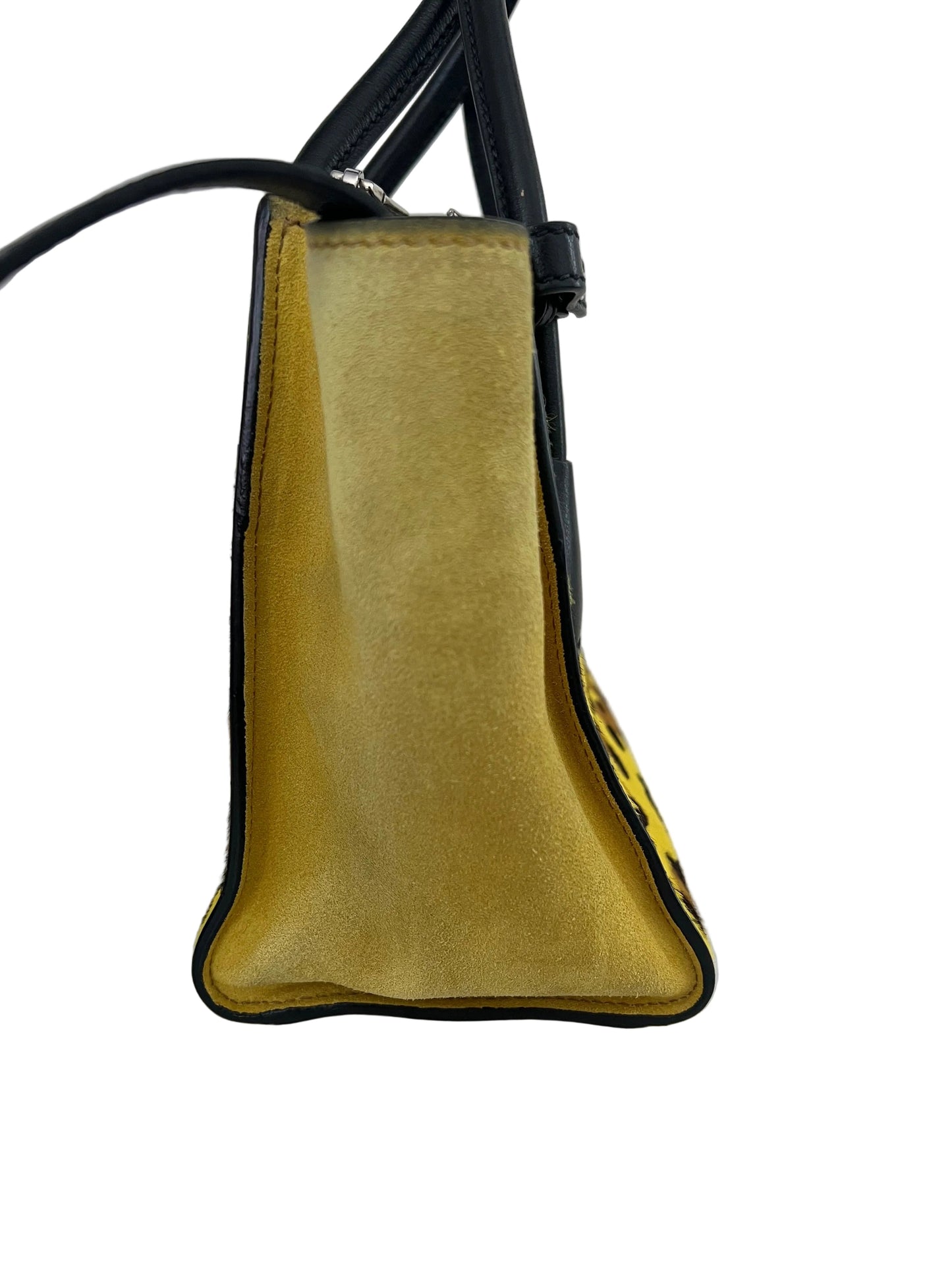 Prada Twin Pocket Leopard Pony Hair Tote