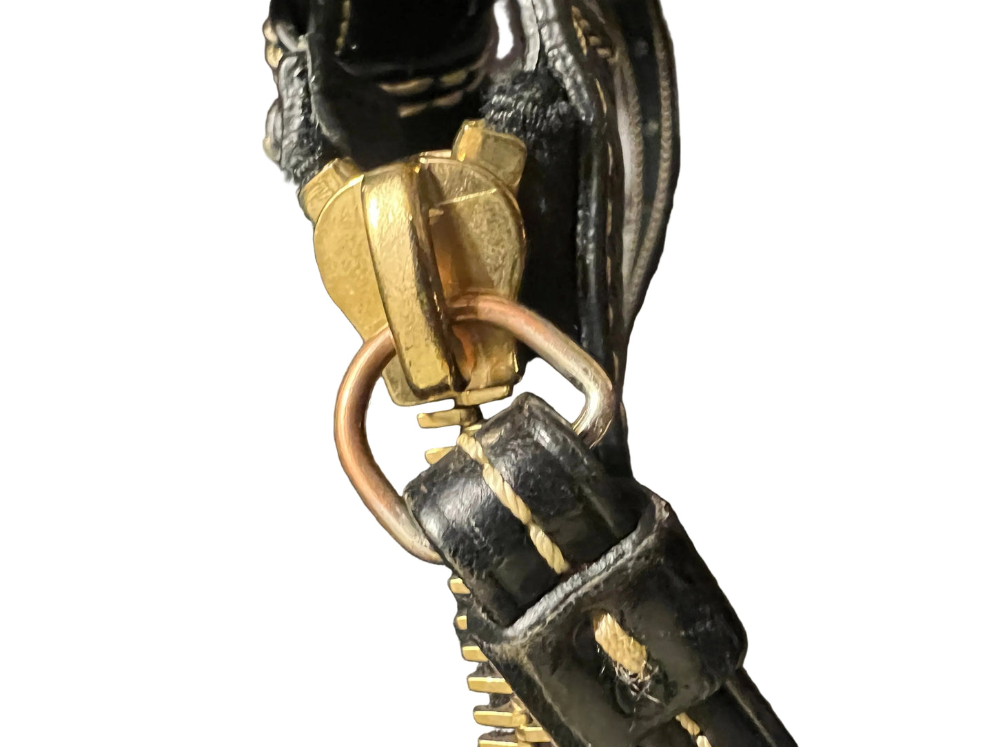 Dooney and Bourke Black Pebbled Leather Hobo