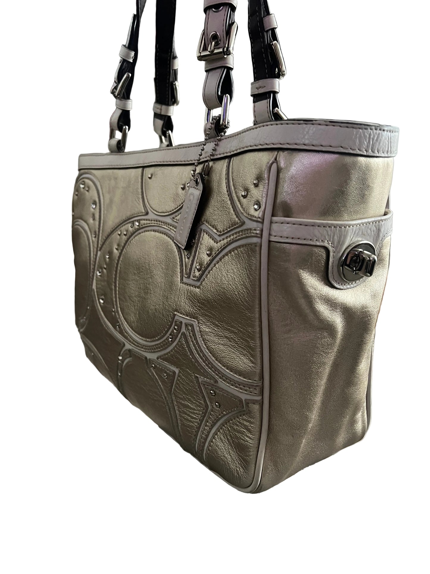 Coach Metallic Gallery Tote