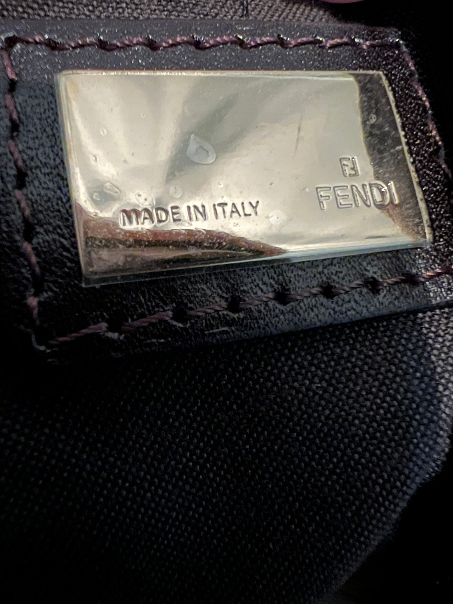 Fendi Vintage Zucchino FF Hobo