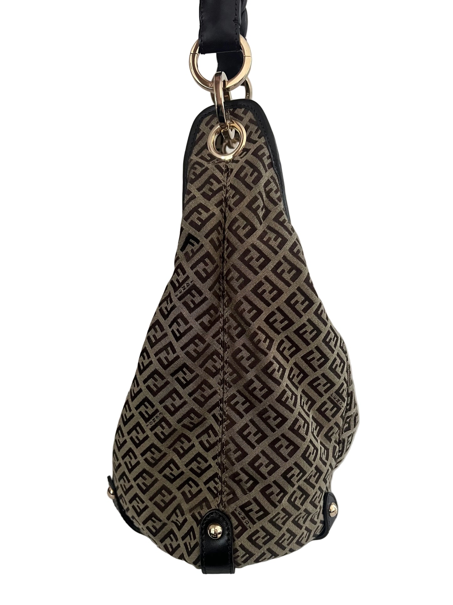 Fendi Vintage Zucchino FF Hobo