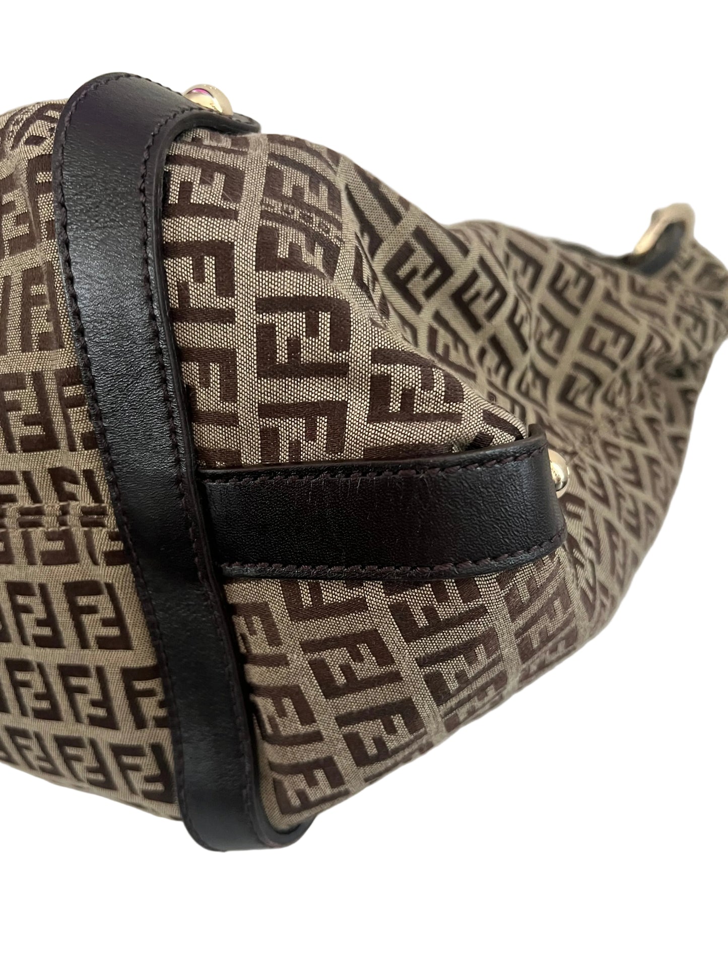 Fendi Vintage Zucchino FF Hobo