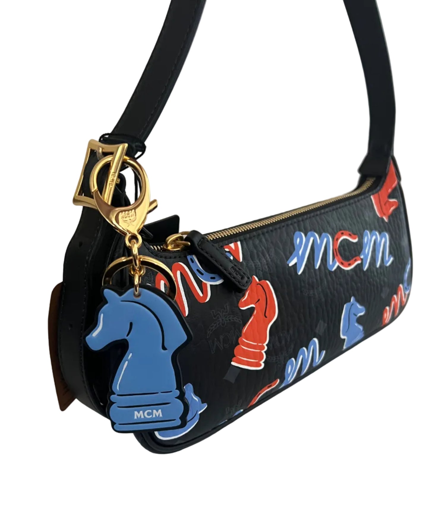 MCM Limited Edition Year of the Horse Aren Shoulder Bag