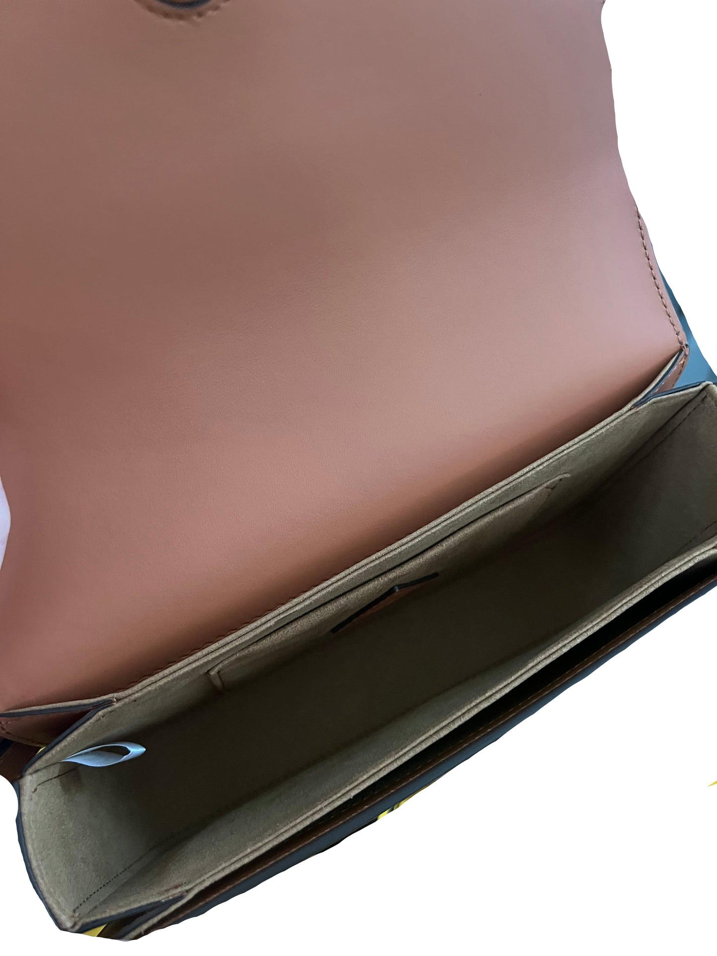 MCM Brown Calfskin Himmel Laurel Crossbody