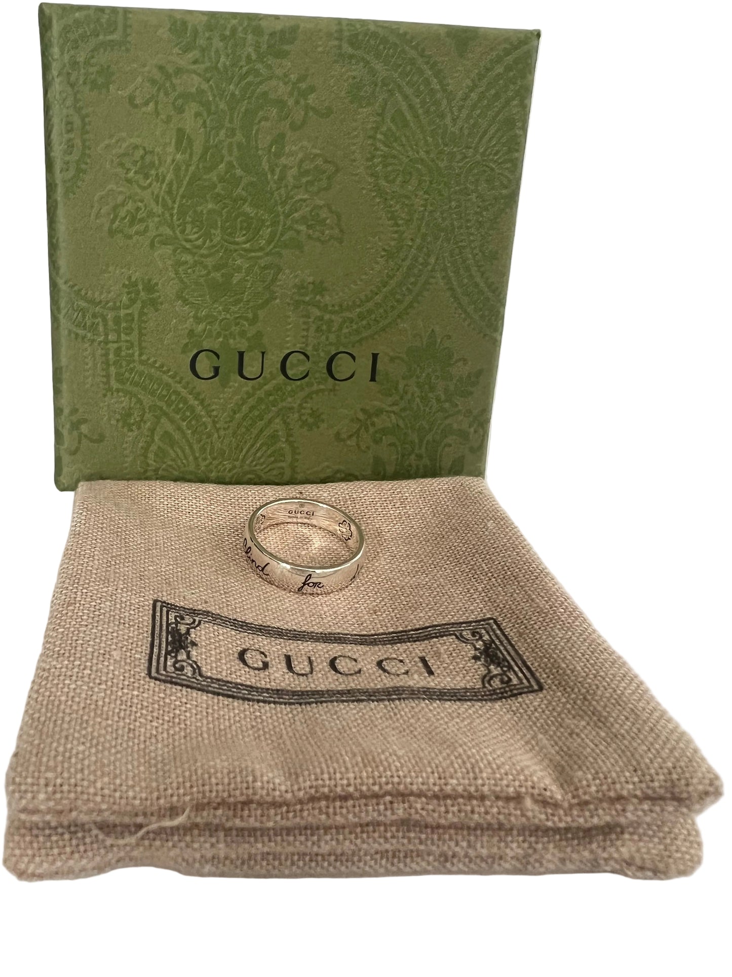 Gucci Blind for Love Silver Ring - Sterling Silver