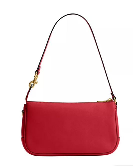 Coach Red Leather Plaza